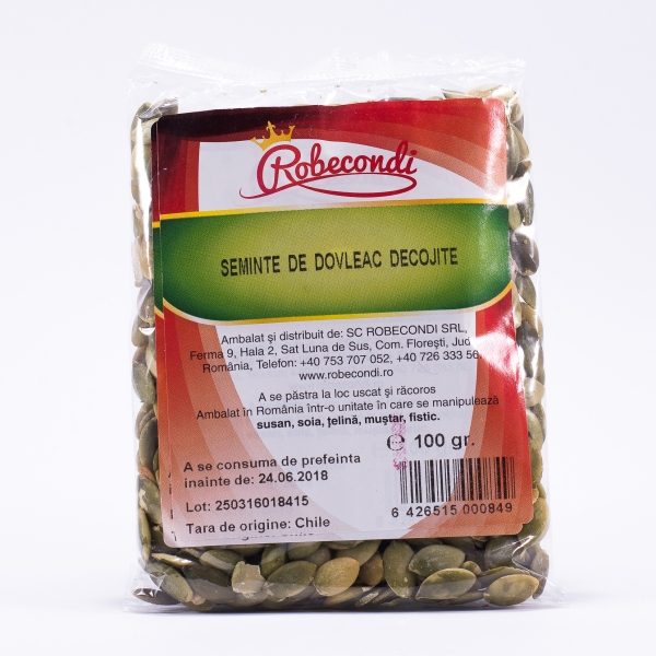 seminte de dovleac decojite