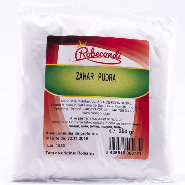 zahar pudra